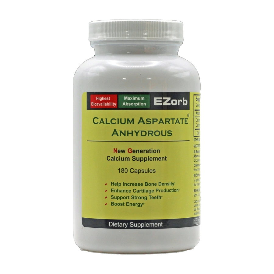 EZorb Calcium® - Calcium Aspartate Anhydrous Capsules